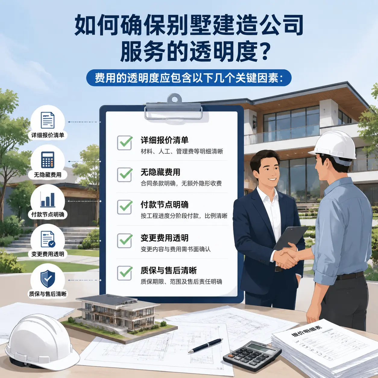 在 镇宁 如何确保别墅建造公司服务的透明度?