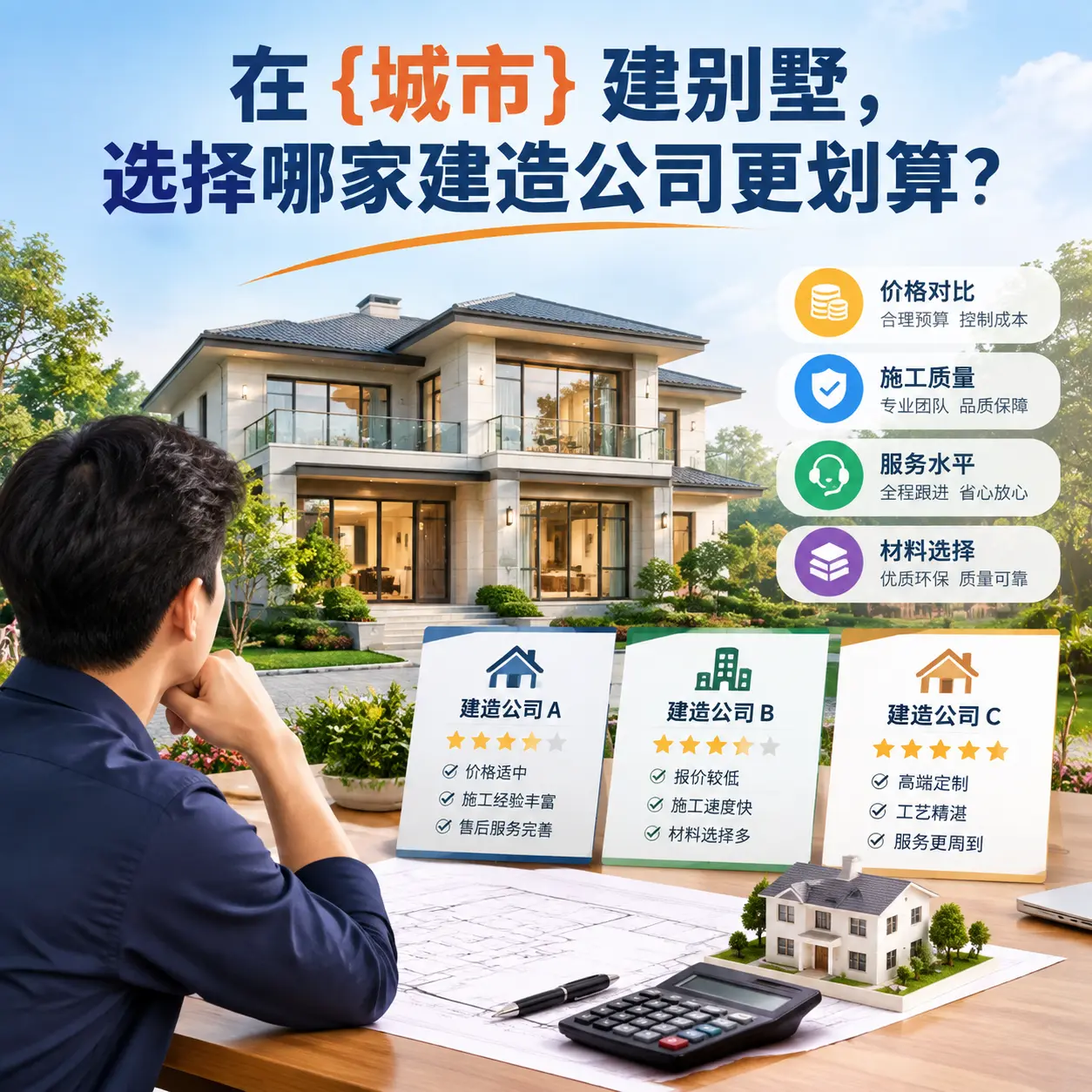 在 镇宁 建别墅,选择哪家建造公司更划算?