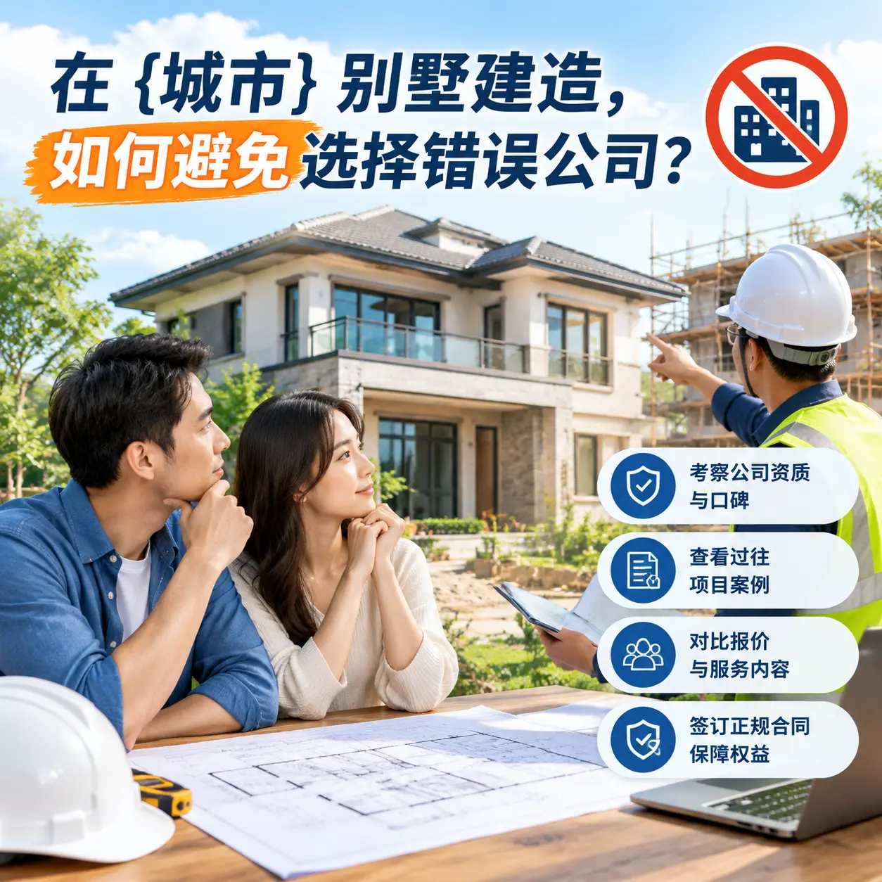 在 镇宁 别墅建造,如何避免选择错误公司?