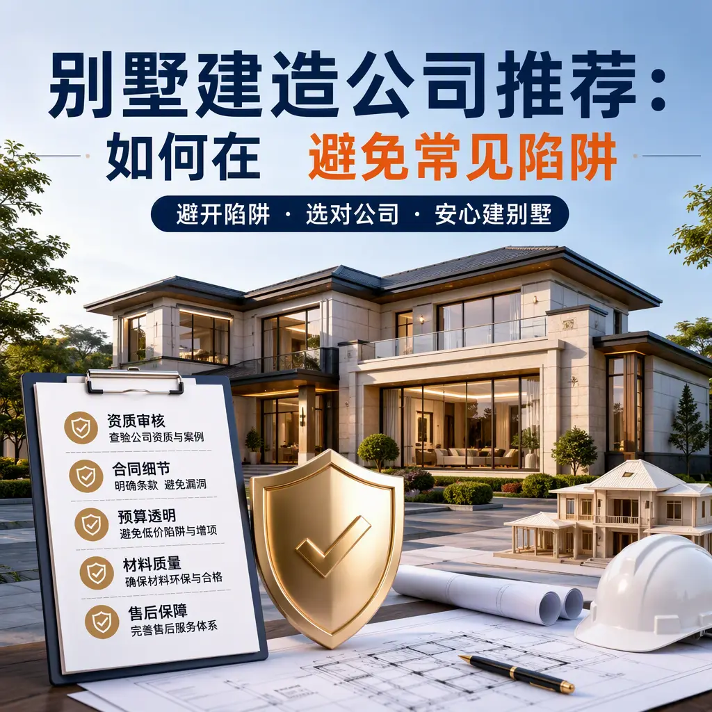 别墅建造公司推荐:如何在 镇宁 避免常见陷阱