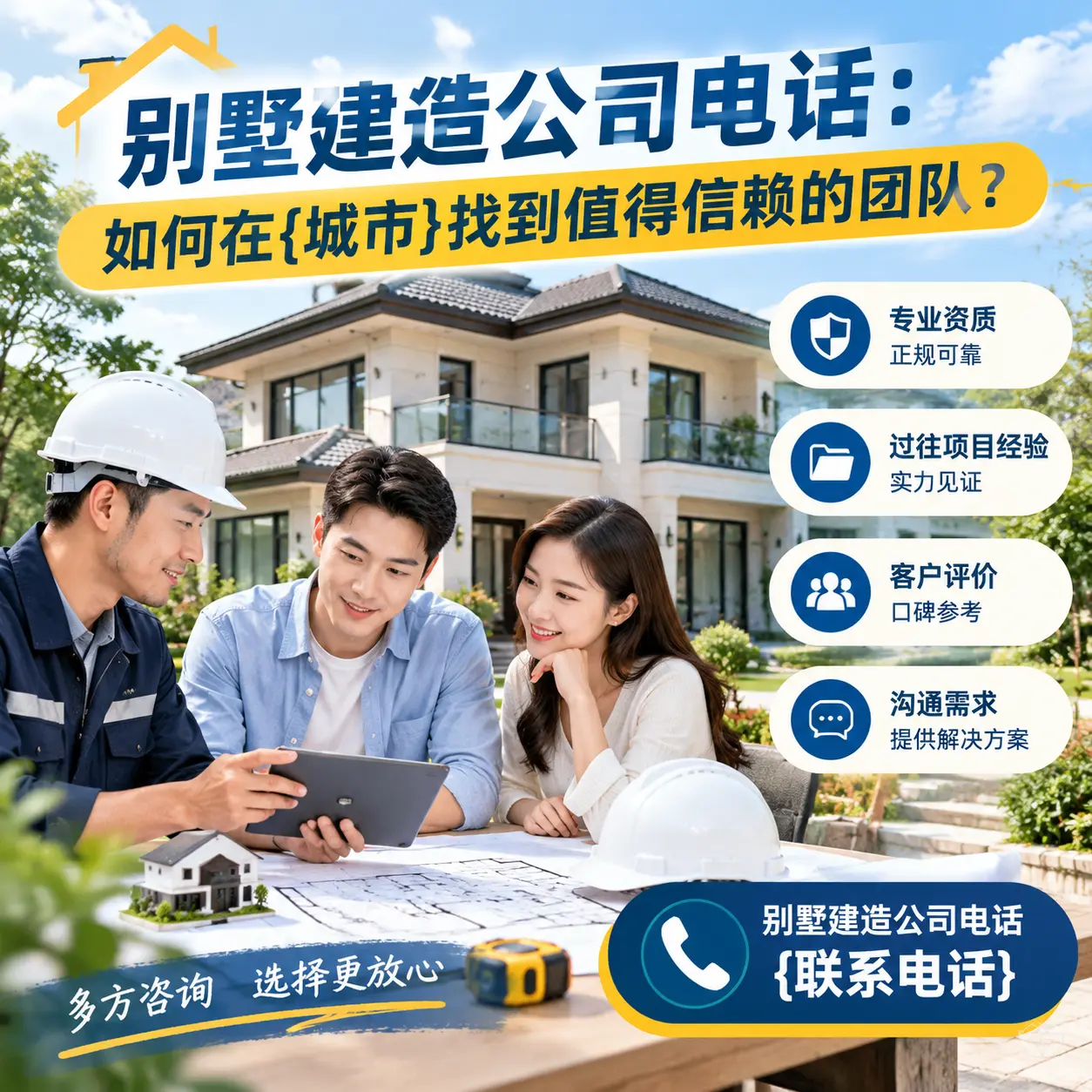 别墅建造公司电话：如何在镇宁找到值得信赖的团队？
