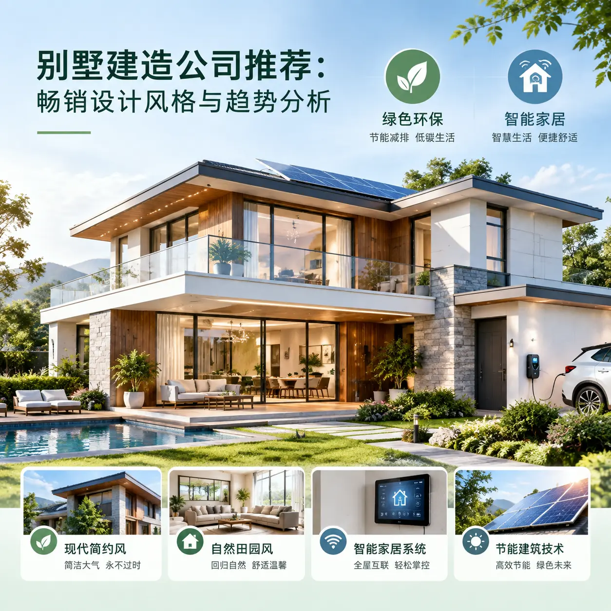 别墅建造公司推荐: 镇宁 畅销设计风格与趋势分析