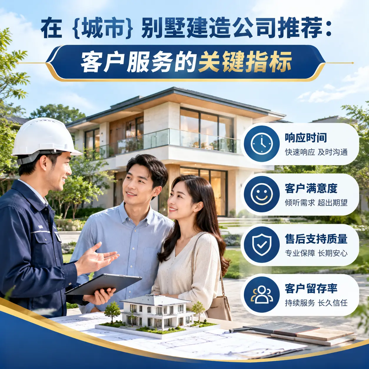 在 镇宁 别墅建造公司推荐：客户服务的关键指标