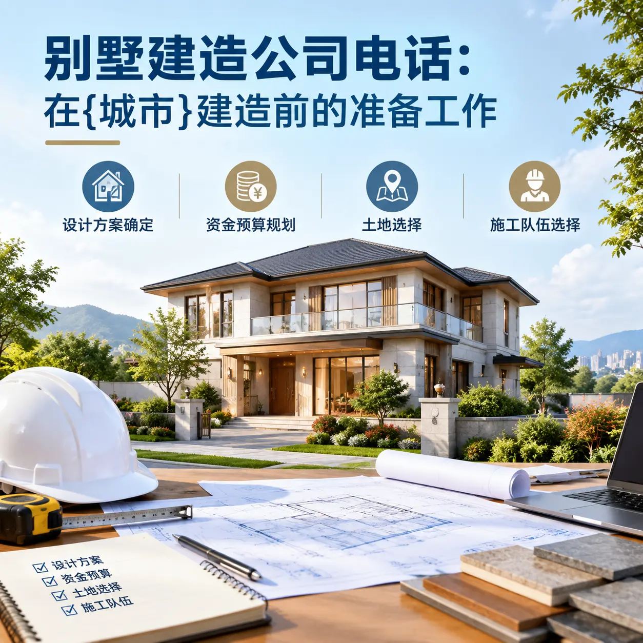 别墅建造公司电话：在镇宁建造前的准备工作