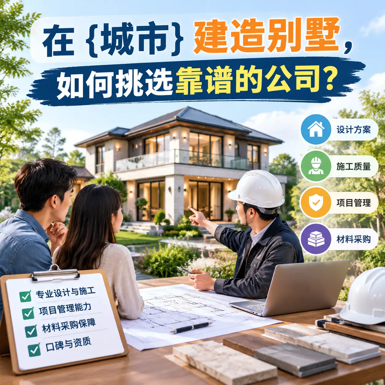 在 镇宁 建造别墅,如何挑选靠谱的公司?