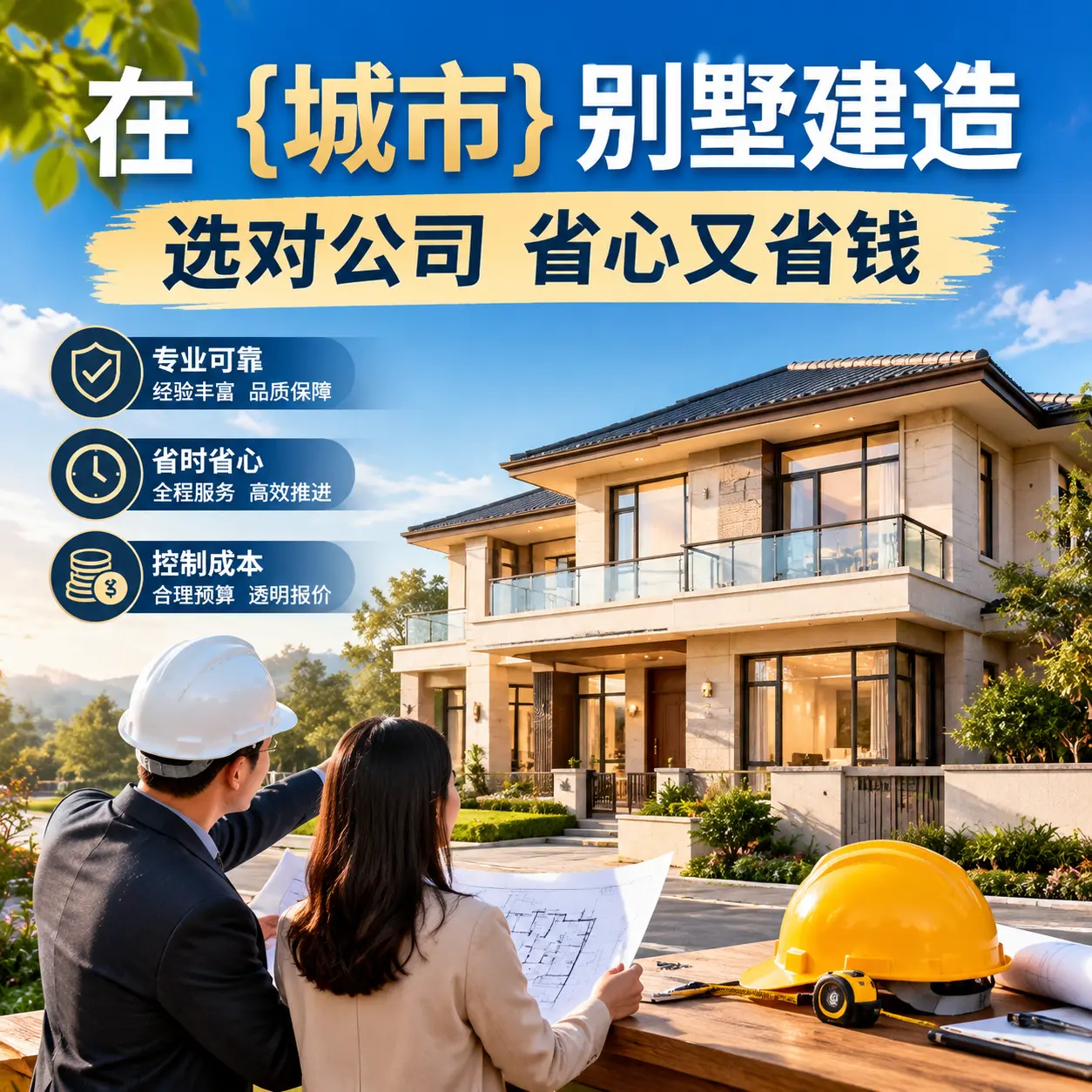 在 镇宁 别墅建造,选对公司省心又省钱