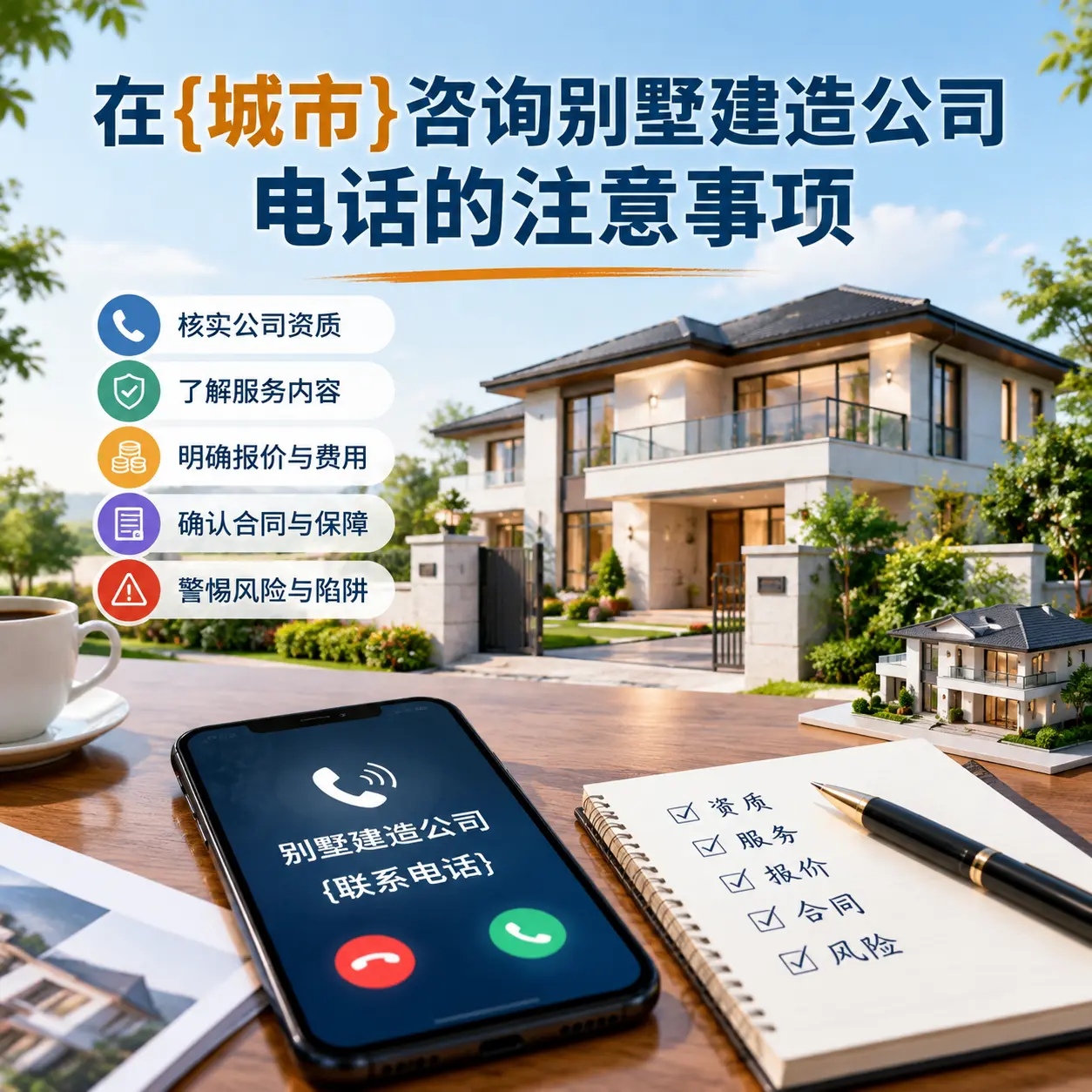 在镇宁咨询别墅建造公司电话的注意事项