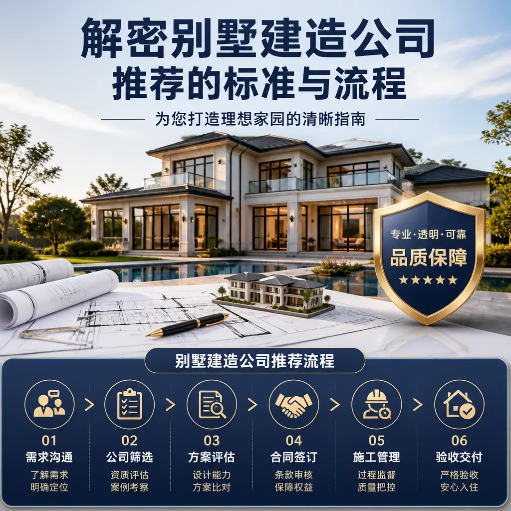 解密别墅建造公司推荐的标准与流程在 镇宁