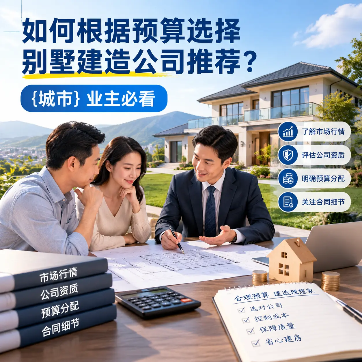 如何根据预算选择别墅建造公司推荐? 镇宁 业主必看